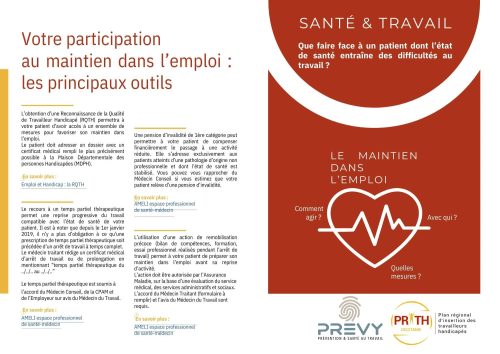 Plaquette infos prith visites medicales.pdf - - Livret - Santé & Travail - PREVY Prévention & Santé au Travail