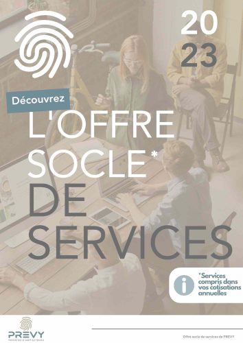 offre socles de services - - Livret - Offre Socle de Services PREVY - PREVY Prévention & Santé au Travail