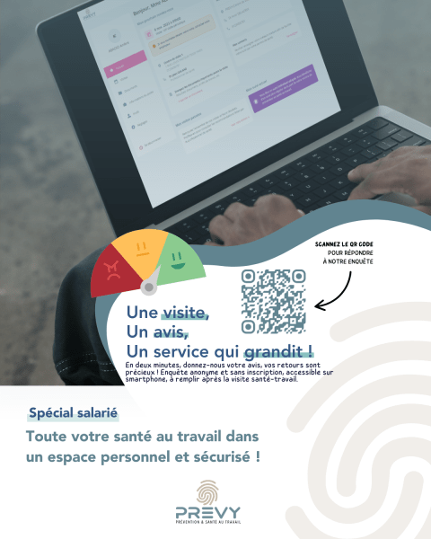 Apnee sommeil PREVY 1 - - Fiche - Mode d'emploi Espace salarié - PREVY Prévention & Santé au Travail