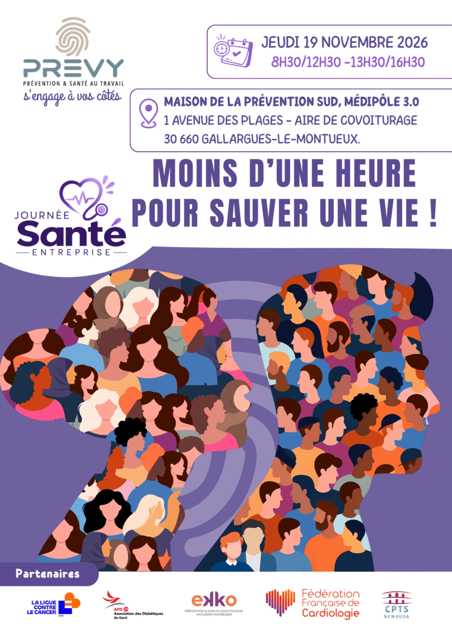 Flyer journee sante entreprise Final 1 - - Octobre Rose : le dépistage, un petit pas qui peut changer une trajectoire - PREVY Prévention & Santé au Travail