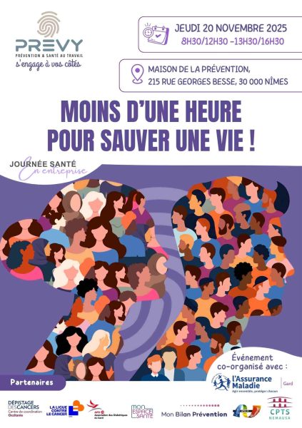 Flyer journee sante entreprise Final - - PREVY - Journée santé Entreprise - version salariés - PREVY Prévention & Santé au Travail