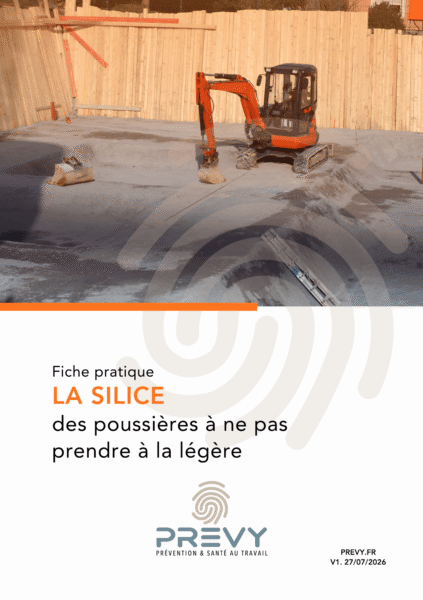 Livret PREVY La silice - - Livret PREVY - La silice, des poussières à ne pas prendre à la légère - PREVY Prévention & Santé au Travail