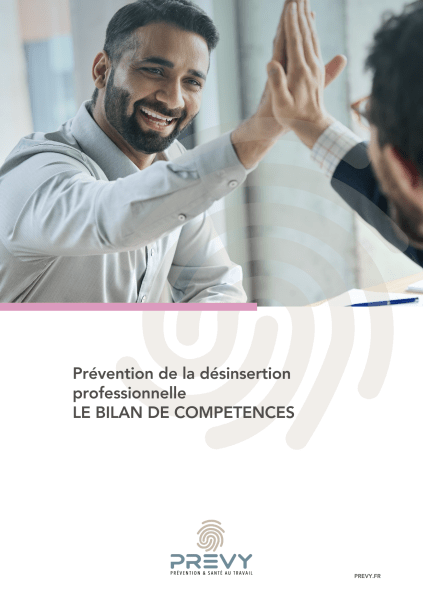 Livret bilan de competences - - Livret PREVY - Bilan de compétences - PREVY Prévention & Santé au Travail