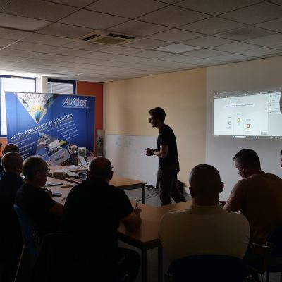 Interview avec Avdef à l'occasion de la sensibilisation des salariés sur la prévention des conduites addictives au travail et le lien avec le risque routier 6 P1188143