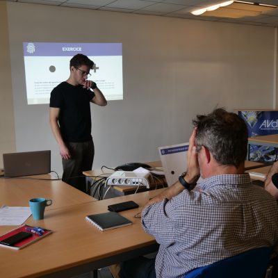 Interview avec Avdef à l'occasion de la sensibilisation des salariés sur la prévention des conduites addictives au travail et le lien avec le risque routier 8 P1188164