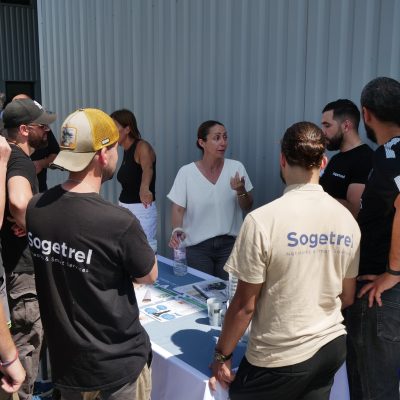 Interview avec Sogetrel à l'occasion de la sensibilisation des salariés sur la prévention des conduites addictives au travail 5 P1188661