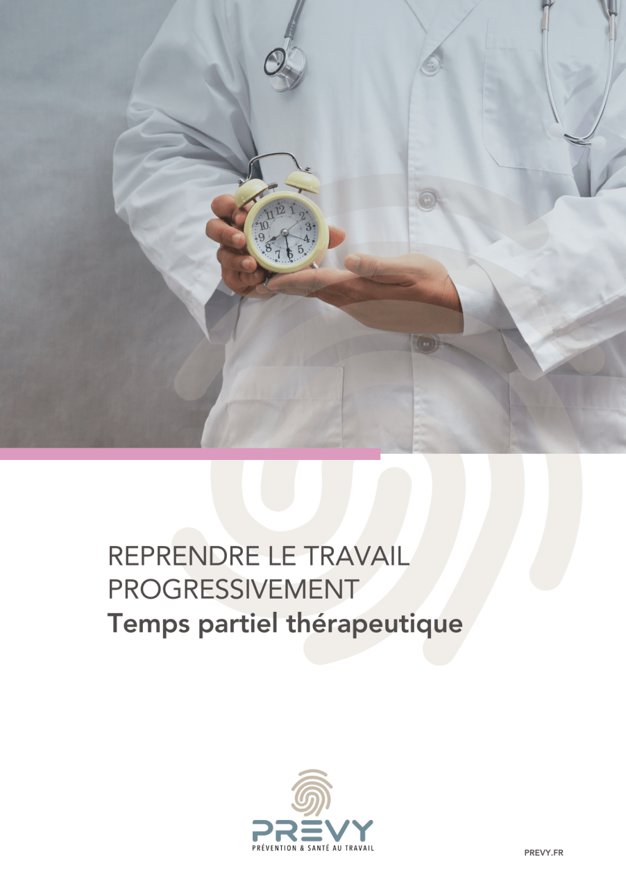 Livret PREVY – Le temps partiel thérapeutique - PREVY