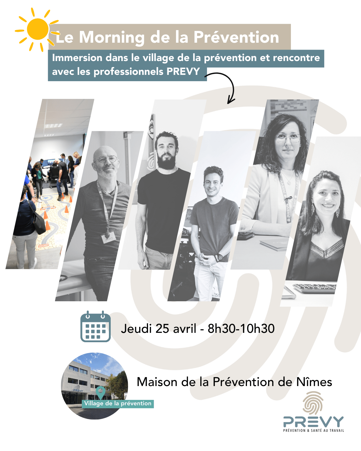 Le Morning de la prévention PREVY c'est le 25 avril 1 morning de la prévention